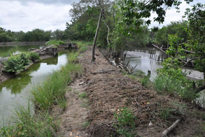  River on right